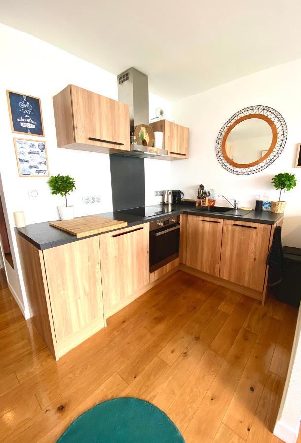 - L'Iroizh - Concarneau - Vue Mer Panoramique - Studio Standing Plage Des Sables Blancs - Parking - Panoramic Sea View - Near Thalassotherapy - Wifi - 外观 照片