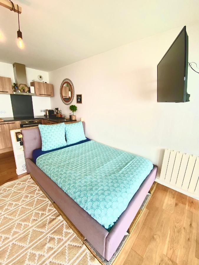 - L'Iroizh - Concarneau - Vue Mer Panoramique - Studio Standing Plage Des Sables Blancs - Parking - Panoramic Sea View - Near Thalassotherapy - Wifi - 外观 照片