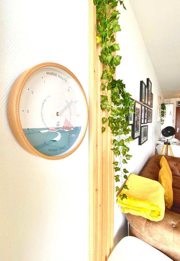 - L'Iroizh - Concarneau - Vue Mer Panoramique - Studio Standing Plage Des Sables Blancs - Parking - Panoramic Sea View - Near Thalassotherapy - Wifi - 外观 照片