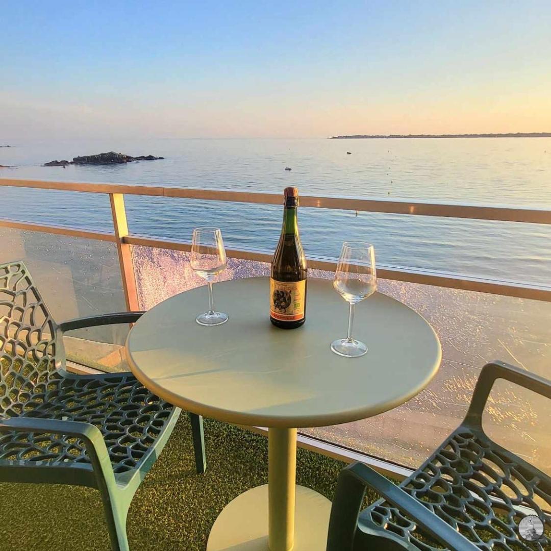 - L'Iroizh - Concarneau - Vue Mer Panoramique - Studio Standing Plage Des Sables Blancs - Parking - Panoramic Sea View - Near Thalassotherapy - Wifi - 外观 照片