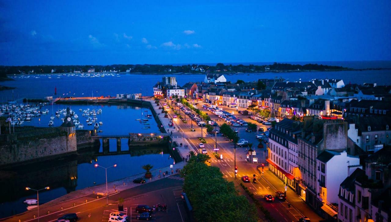 - L'Iroizh - Concarneau - Vue Mer Panoramique - Studio Standing Plage Des Sables Blancs - Parking - Panoramic Sea View - Near Thalassotherapy - Wifi - 外观 照片